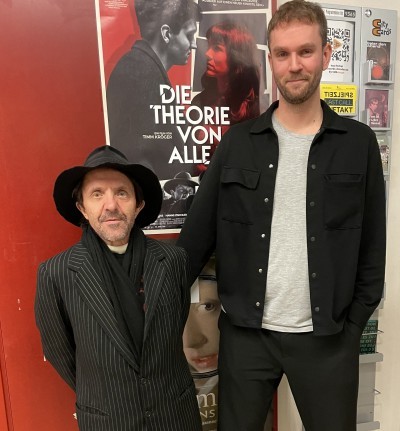 Oktober 2023. Premiere DIE THEORIE VON ALLEM mit Regisseur Timm Kröger und Schauspieler David Bennent