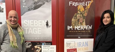 November 2025 „Iran im Kino" mit den Regisseuren Roxana und Ali Samadi Ahadi